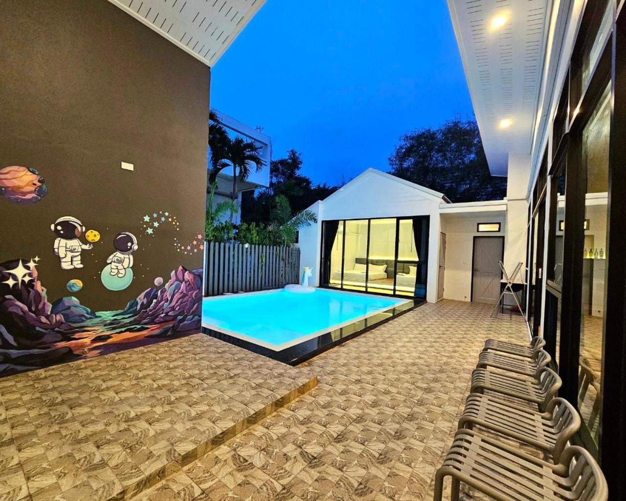 Madaguscar Private Pool Villa-Pattaya Jomtien Beach Dış mekan fotoğraf