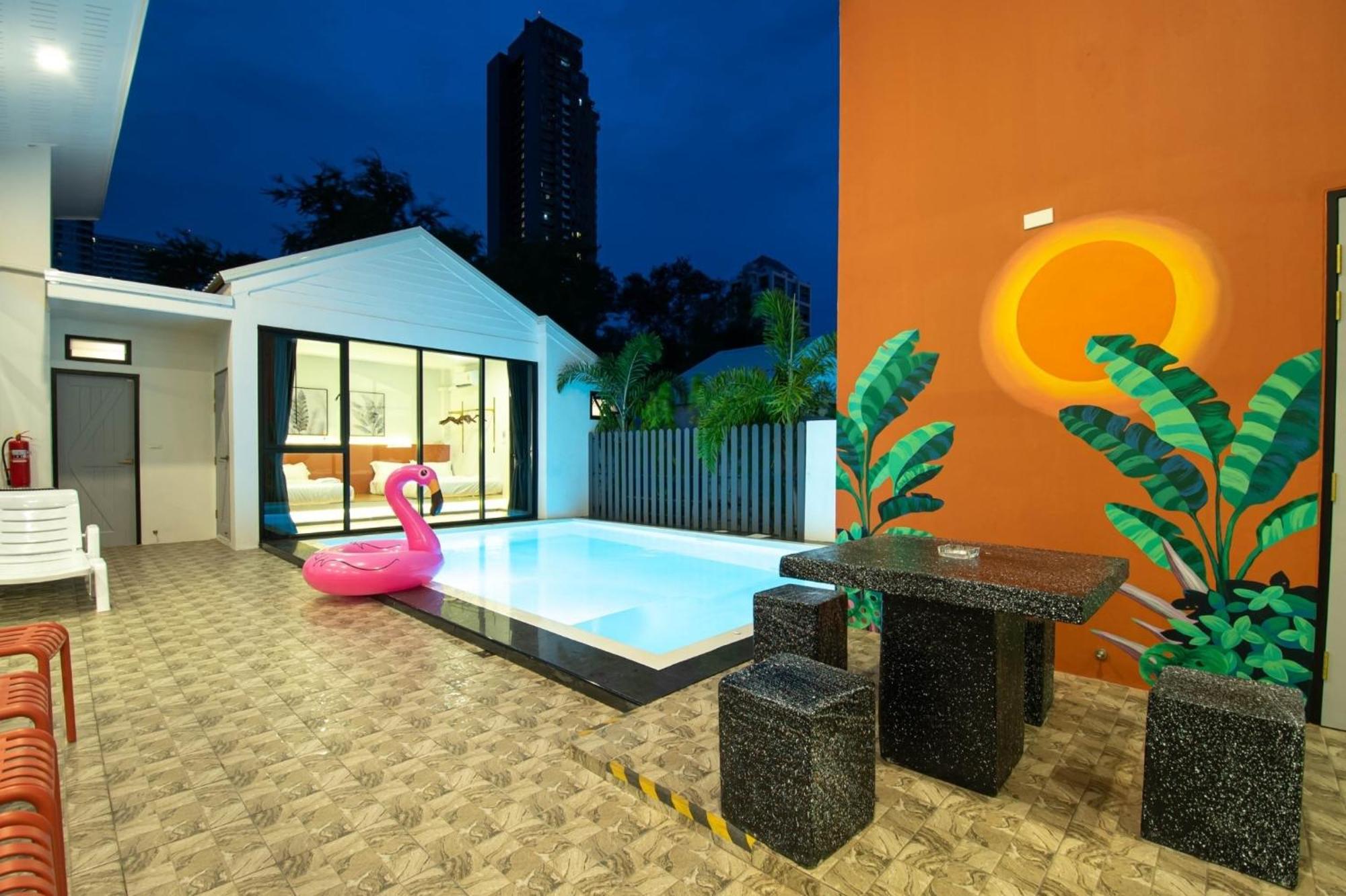 Madaguscar Private Pool Villa-Pattaya Jomtien Beach Dış mekan fotoğraf